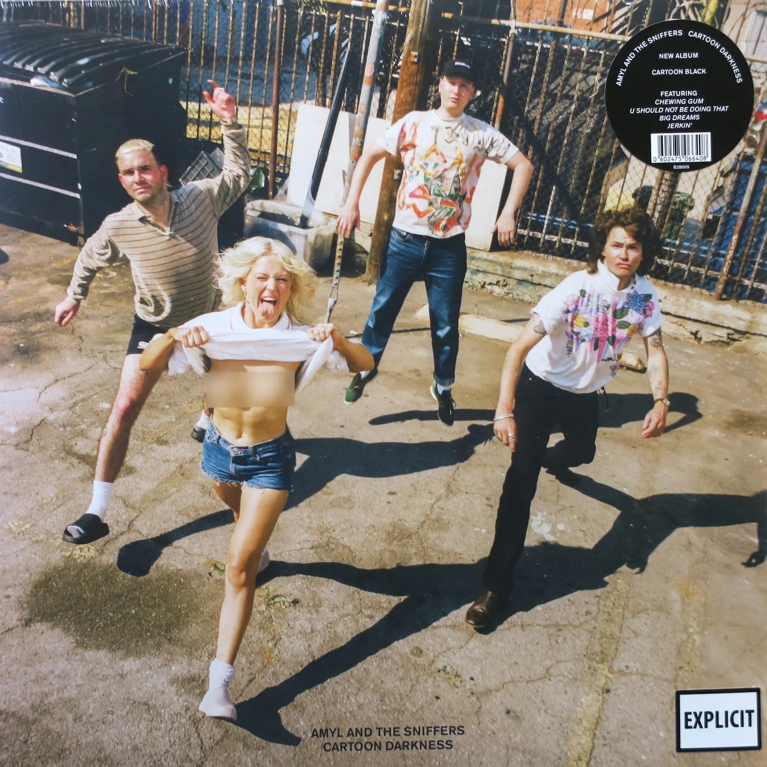 AMYL AND THE SNIFFERS - CARTOON DARKNESS - VINYL LP - Wah Wah Records