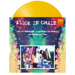 ALICE IN CHAINS - LIVE AT THE SHERATON 1990- COLOURED VINYL LP - Wah Wah Records