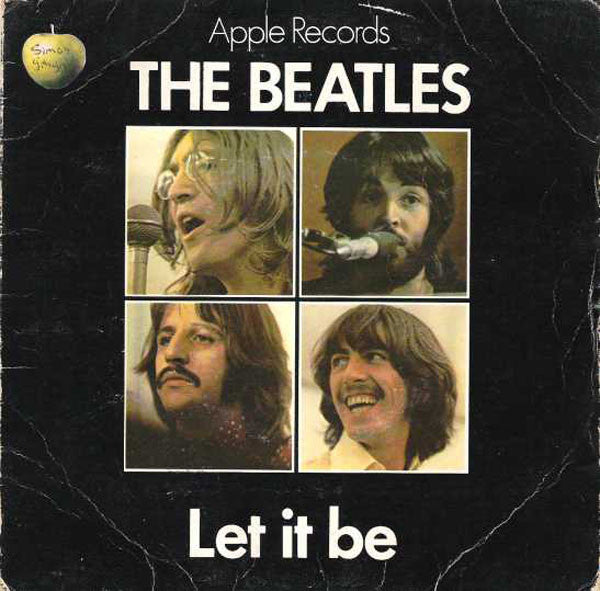 THE BEATLES LET IT BE SINGLE 7'' VINYL Wah Wah Records