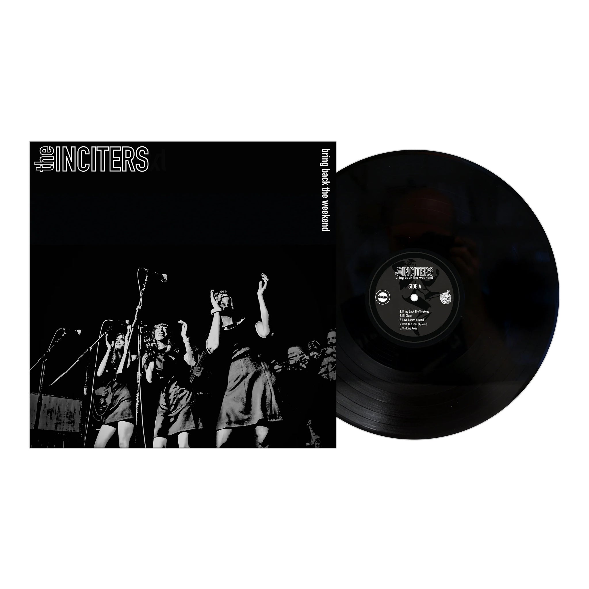 THE INCITERS - BRING BACK THE WEEKEND - VINYL LP - Wah Wah Records