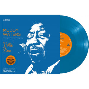 MUDDY WATERS - ROLLIN’ STONE - BLUE VINYL LP - Wah Wah Records