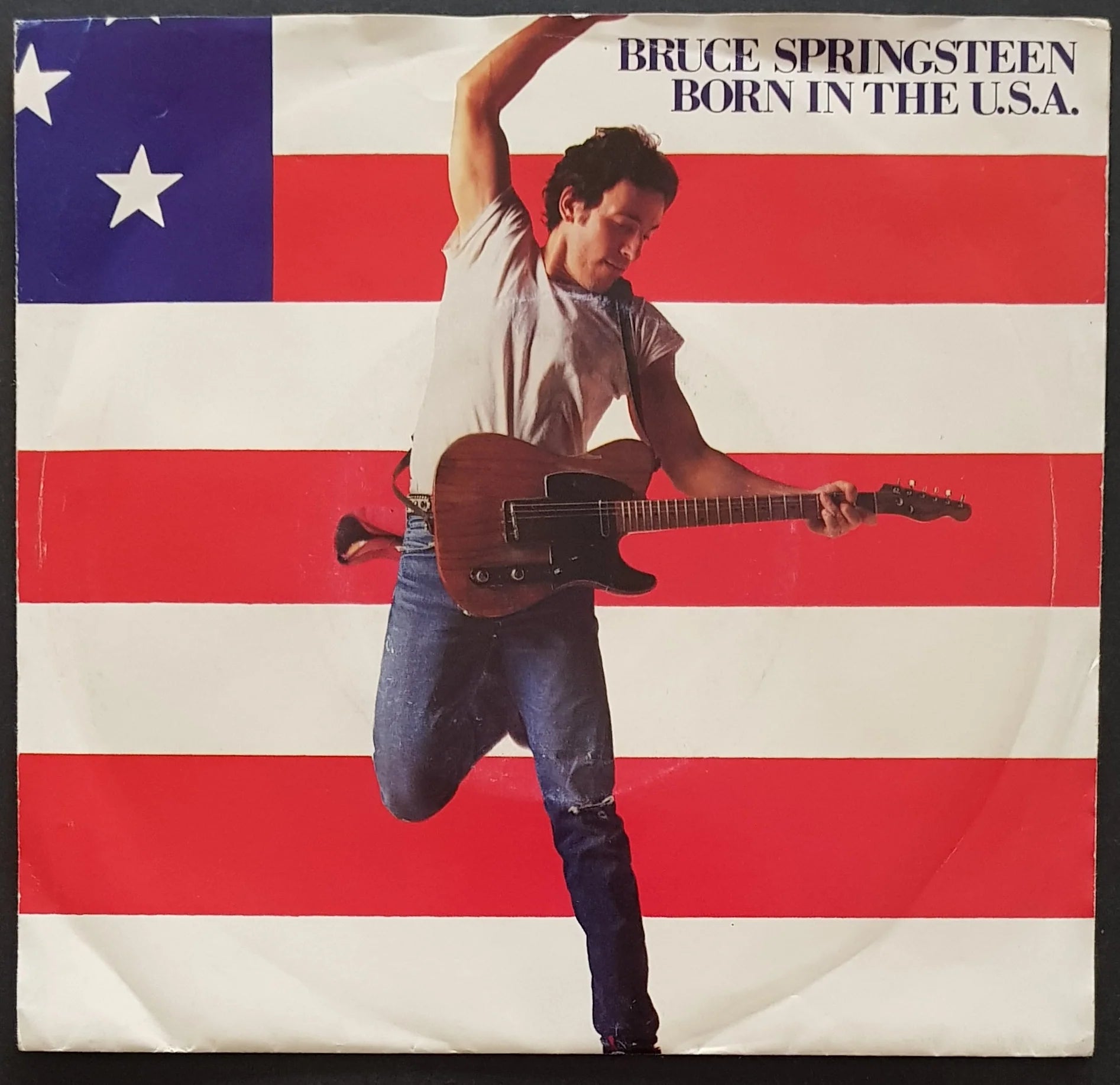 BRUCE SPRINGSTEEN - BORN IN THE U.S.A - 7’’ VINYL - Wah Wah Records