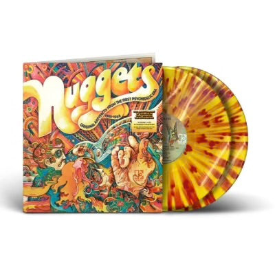 NUGGETS - ORIGINAL ARTYFACTS FROM THE FIRST PSYCHEDELIC ERA 1965-1968 - 2LP SPLATTER COLOURED VINYL - Wah Wah Records