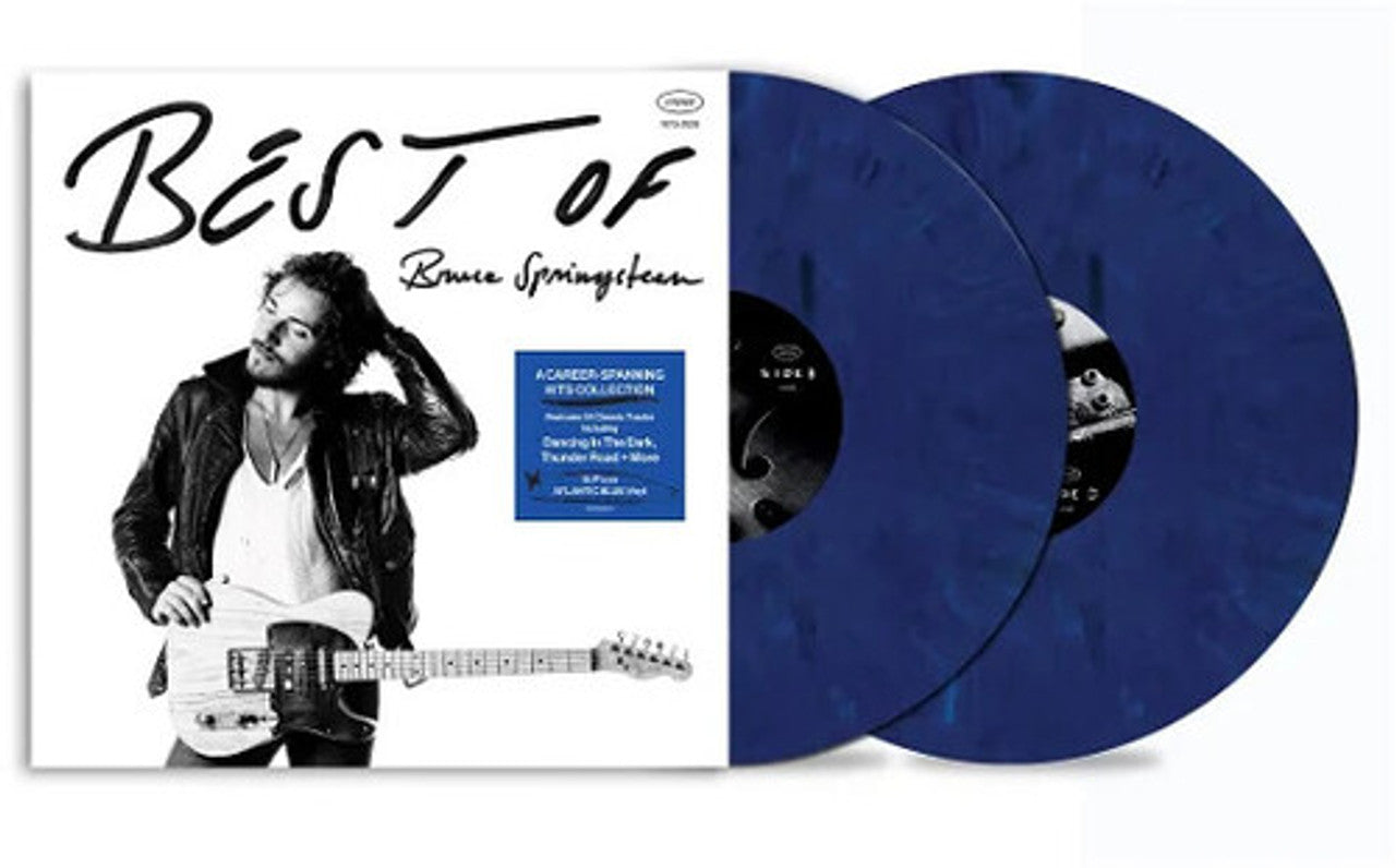 BRUCE SPRINGSTEEN - BEST OF - BLUE VINYL 2LP - Wah Wah Records
