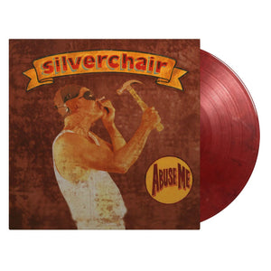 SILVERCHAIR -  ABUSE ME 12inch Single - RED MARBLE VINYL - Wah Wah Records