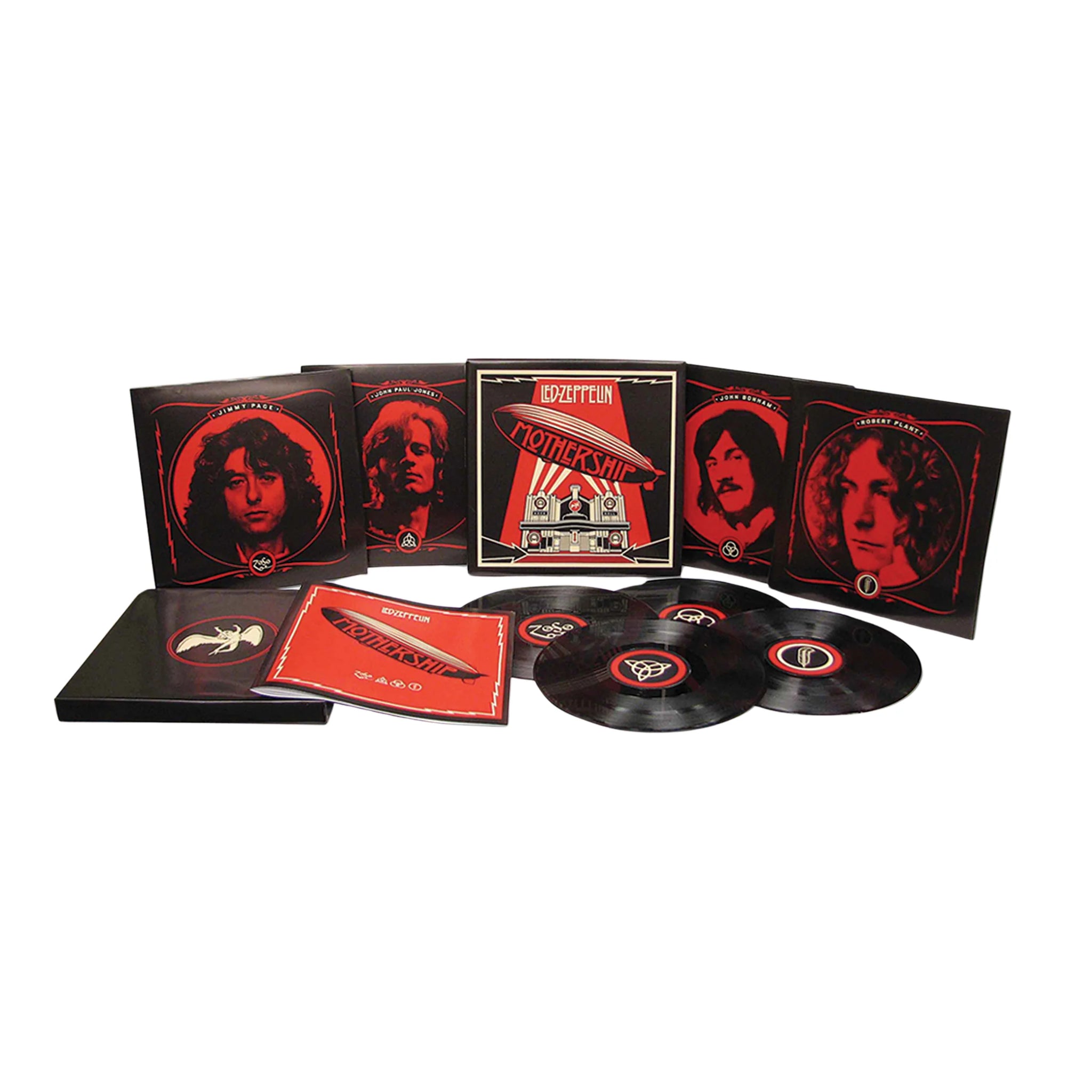 LED ZEPPELIN - MOTHERSHIP - 4LP VINYL BOX SET - Wah Wah Records