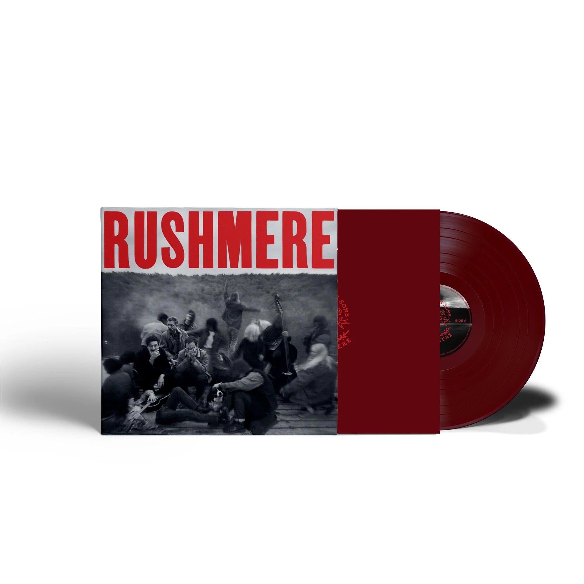 MUMFORD AND SONS - RUSHMERE - RED VINYL LP - Wah Wah Records