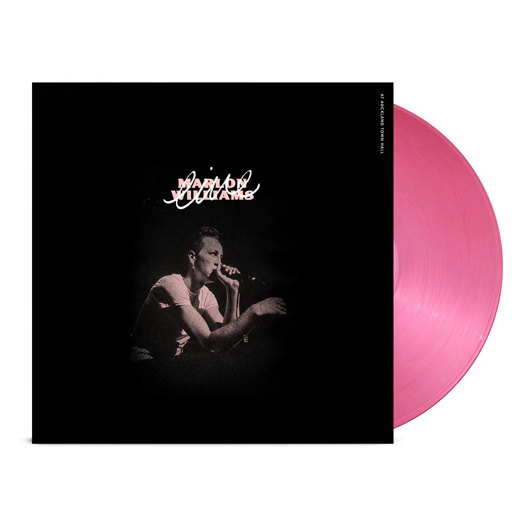 MARLON WILLIAMS - LIVE AT AUCKLAND TOWN HALL - 2LP PINK VINYL - Wah Wah Records
