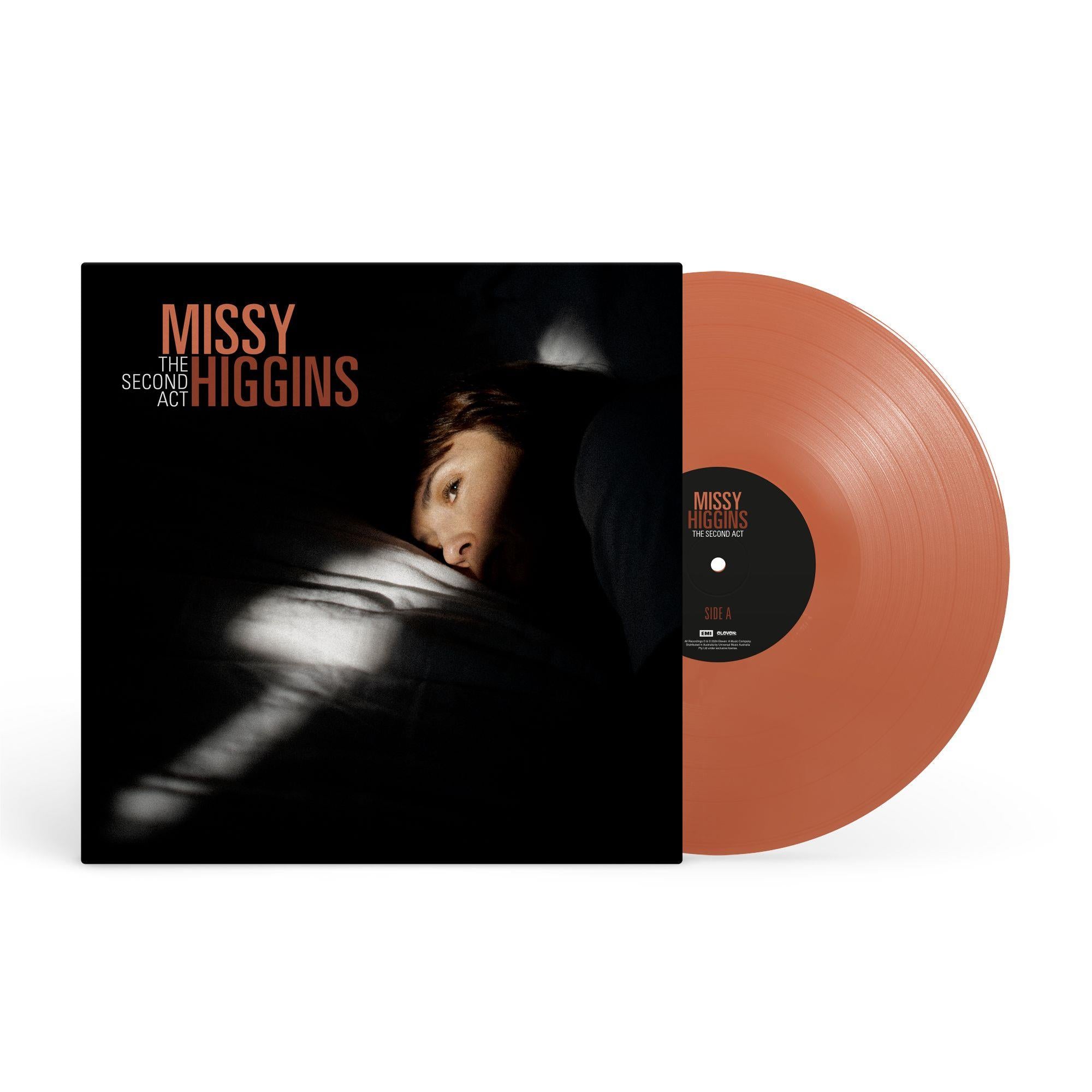 MISSY HIGGINS - THE SECOND ACT - ORANGE VINYL LP - Wah Wah Records