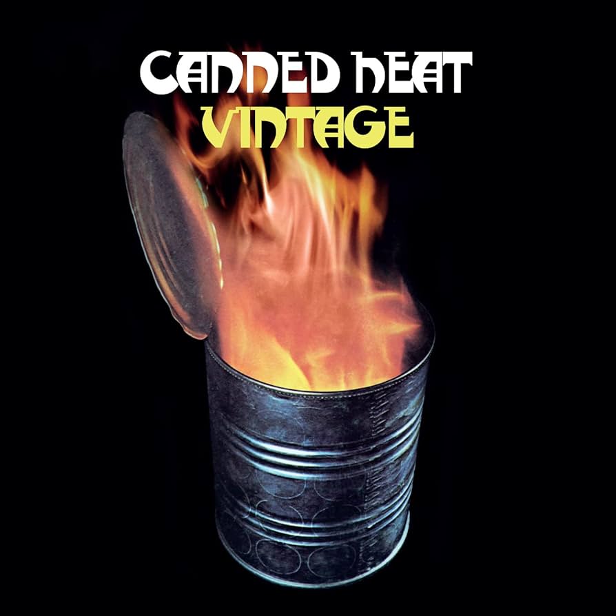 CANNED HEAT - VINTAGE - RSD EXCLUSIVE RED & BLACK SPLATTER VINYL LP - Wah Wah Records