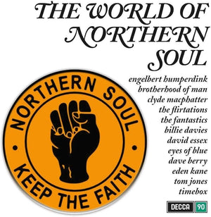 THE WORLD OF NORTHERN SOUL - VARIOUS ARTISTS - VINLY LP - Wah Wah Records