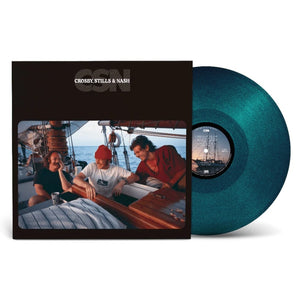 CROSBY, STILLS & NASH - CSN - SEA BLUE VINYL LP - Wah Wah Records