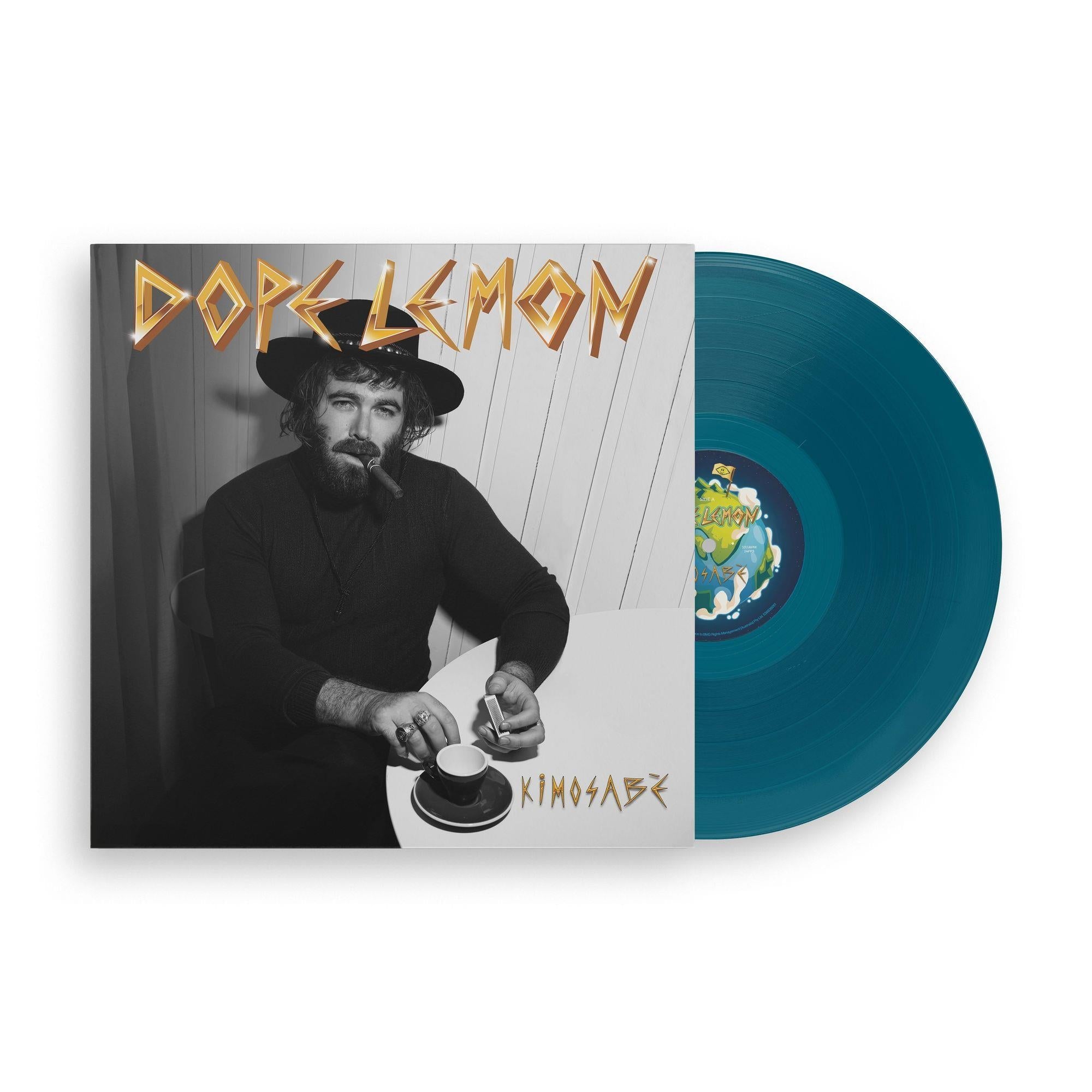 DOPE LEMON - KIMOSABE - LIMITED EDITION SEA BLUE VINYL LP - Wah Wah Records