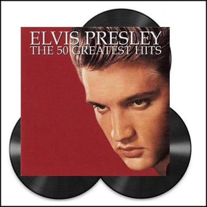 ELVIS - 50 GREATEST HITS - 3LP VINYL - Wah Wah Records