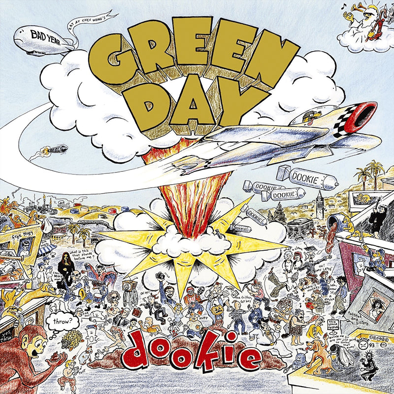 GREEN DAY -  DOOKIE - VINYL LP - Wah Wah Records