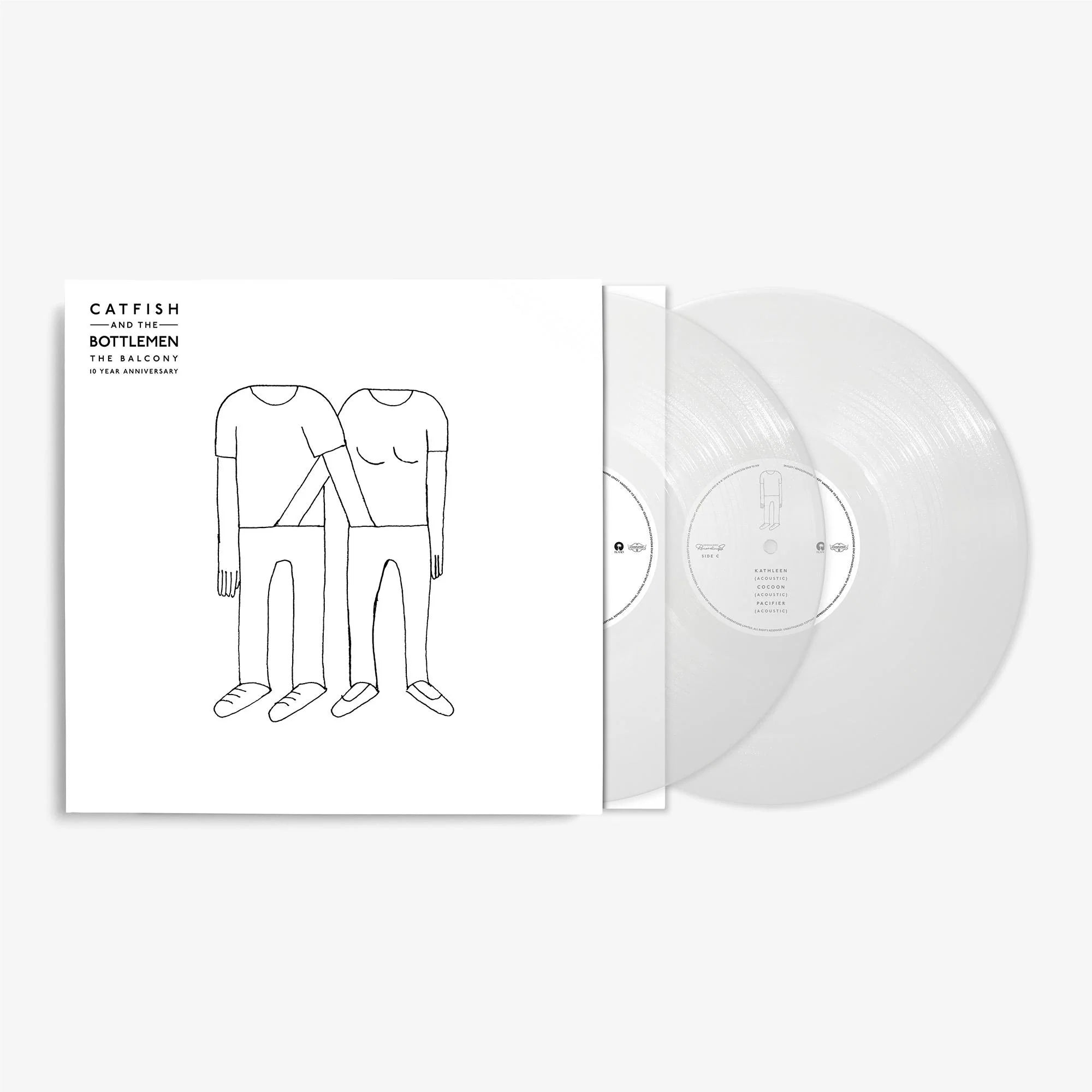 CATFISH AND THE BOTTLEMEN - THE BALCONY - 10TH ANNIVERSARY - TRANSPARENT VINYL 2LP - Wah Wah Records