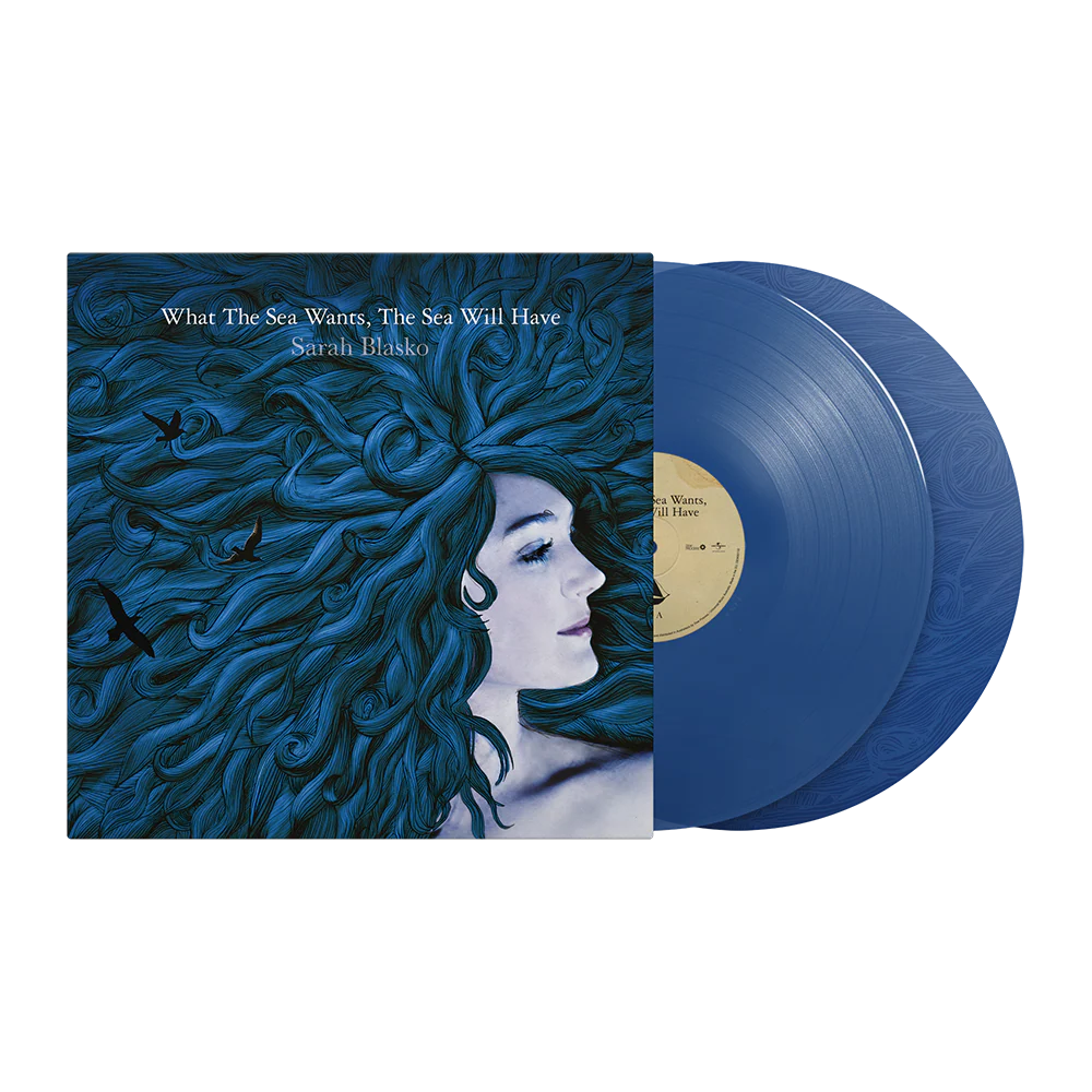 SARAH BLASKO - WHAT THE SEA WANTS, THE SEA WILL HAVE - 20TH ANNIVERSARY EDITION 2LP COLOURED VINYL - Wah Wah Records