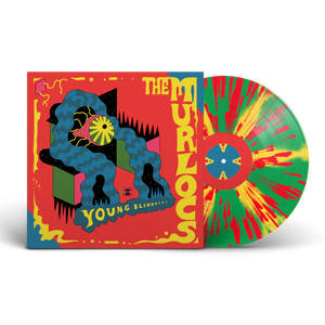 THE MURLOCS - YOUNG BLINDNESS - YELLOW /GREEN RED SPLATTER VINYL LP - Wah Wah Records