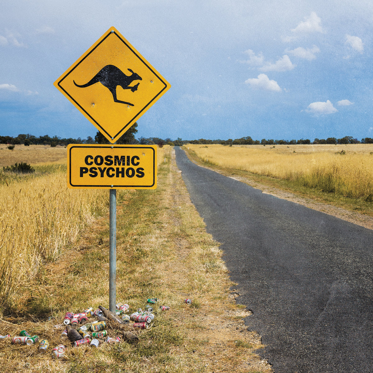 COSMIC PSYCHOS - CUM THE RAW PRAWN -n VINYL LP - Wah Wah Records