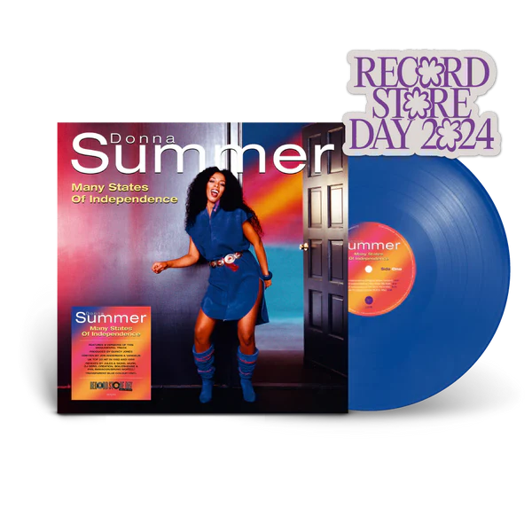 DONNA SUMMER - MANY STATES OF INDEPENDENCE - RSD 24 (blue vinyl)