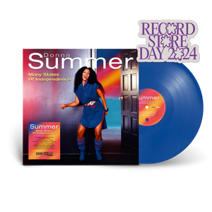 DONNA SUMMER - MANY STATES OF INDEPENDENCE - RSD 24 (blue vinyl)