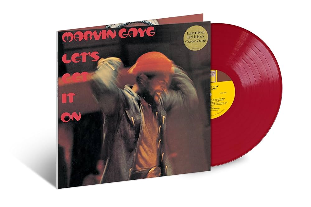 MARVIN GAYE - LET’S GET IT ON - LIMITED EDITION COLOR VINYL LP - Wah Wah Records