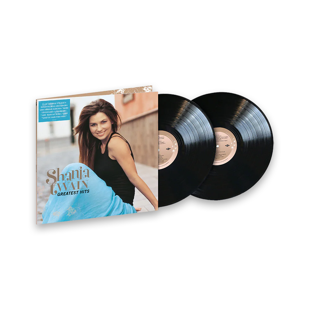 SHANIA TWAIN - GREATEST HITS - VINYL 2LP - Wah Wah Records