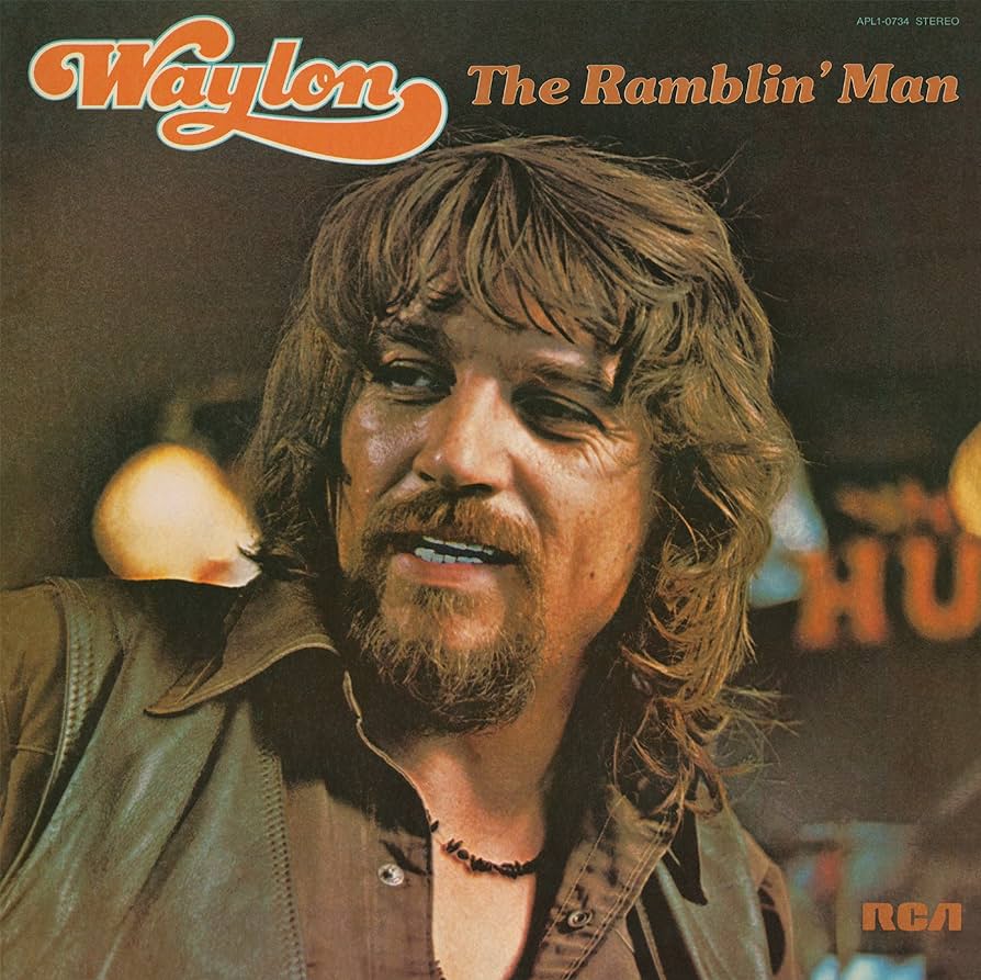 WAYLON JENNINGS - WAYLON THE RAMBLIN' MAN - VINYL LP - Wah Wah Records