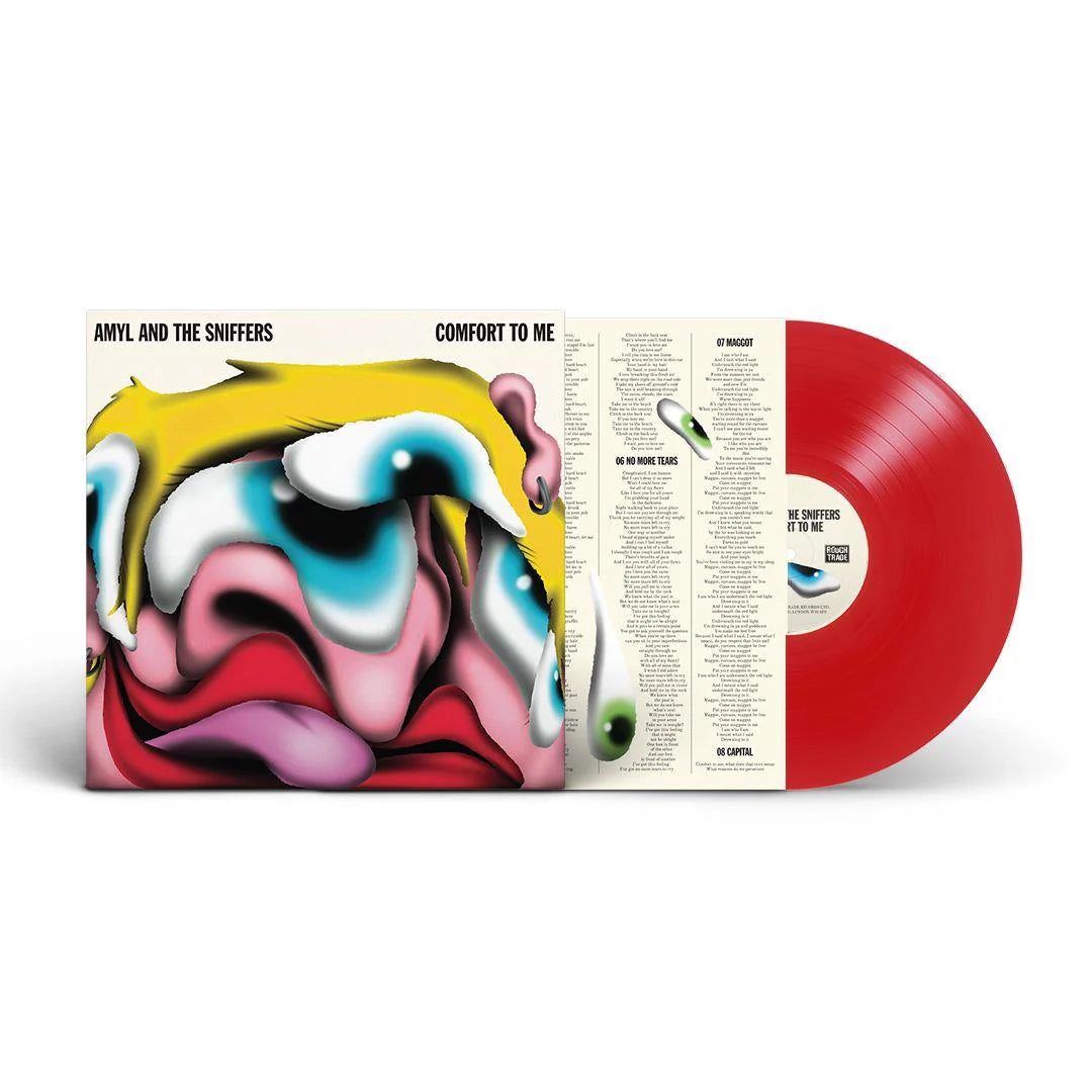 AMYL & THE SNIFFERS - COMFORT TO ME - LIMITED ROMER RED VINYL LP - Wah Wah Records