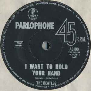 THE BEATLES - I WANT TO HOLD YOUR HAND / THIS BOY - VINYL - Wah Wah Records