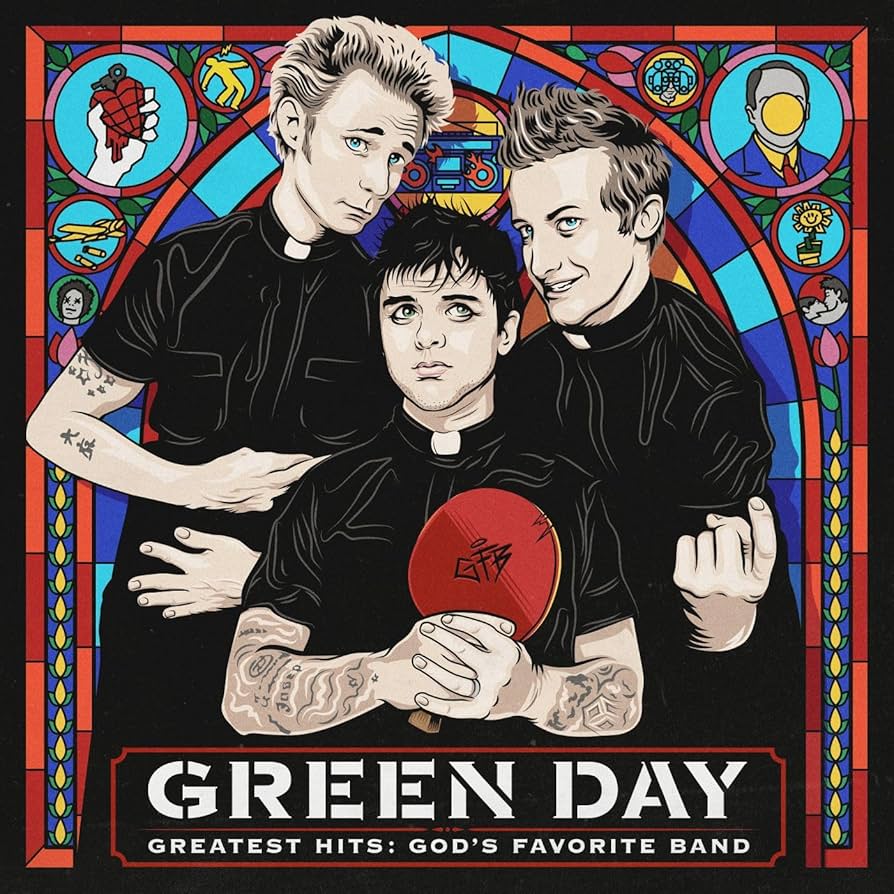GREEN DAY - GREATEST HITS: GOD’S FAVOURITE BAND - 2LP VINYL - Wah Wah Records