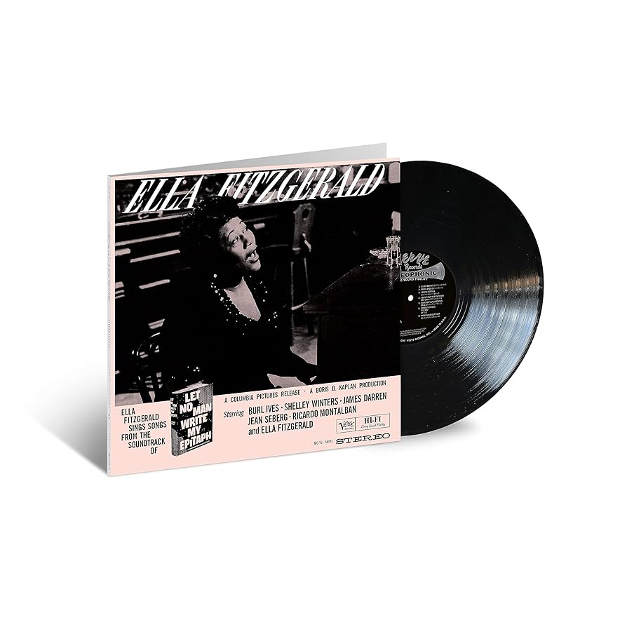 ELLA FITZGERALD - LET NO MAN WRITE MY EPITAPH - VINYL LP - Wah Wah Records