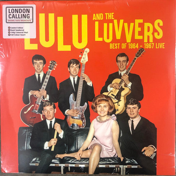 LULU AND THE LUVVERS - BEST OF 1964 - 1967 LIVE - COLOURED VINYL - Wah Wah Records