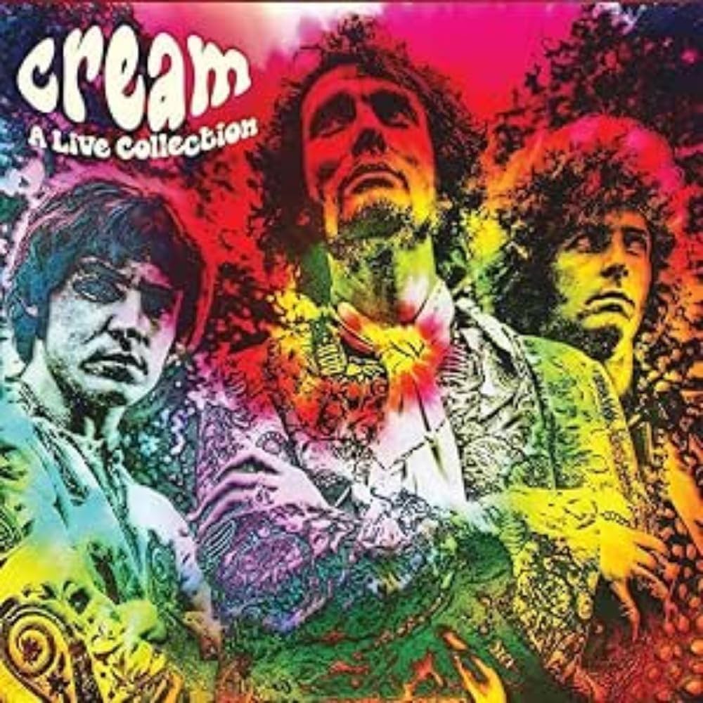 CREAM - A LIVE COLLECTION - DE LUXE GATEFOLD EDITION VINYL LP - Wah Wah Records