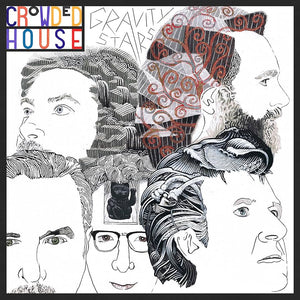 CROWDED HOUSE - GRAVITY STAIRS - ** SIGNED VINYL ** - Wah Wah Records