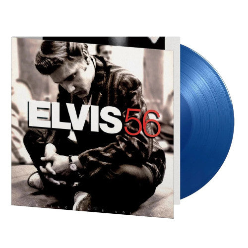 ELVIS PRESLEY - ELVIS 56 - BLUE VINYL LP - Wah Wah Records