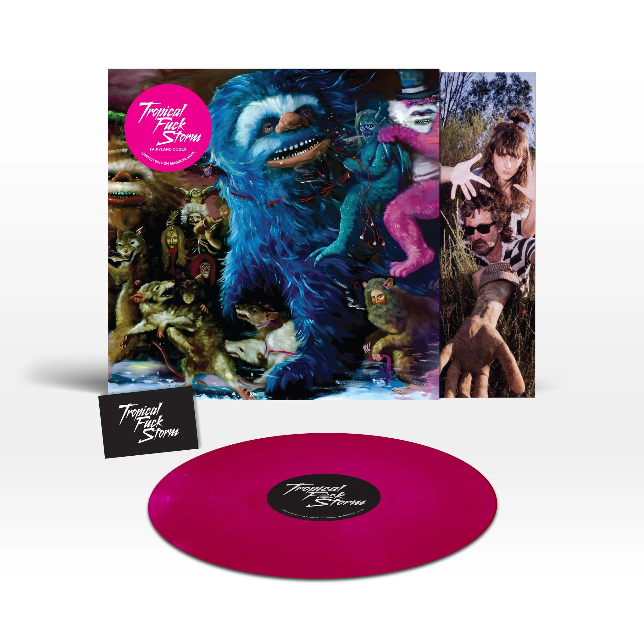TROPICAL FUCK STORM - FAIRYLAND CODEX - LIMITED EDITION MAGENTA VINYL LP - Wah Wah Records
