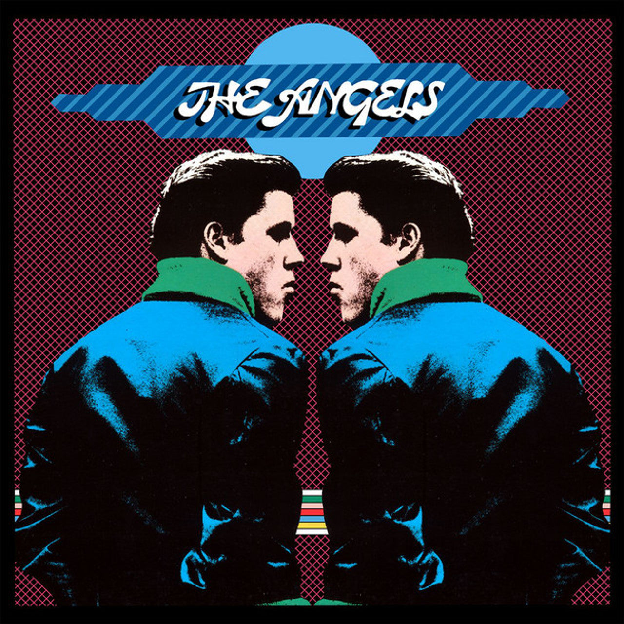 THE ANGELS - THE ANGELS - BLUE SPLATTER VINYL LP - Wah Wah Records