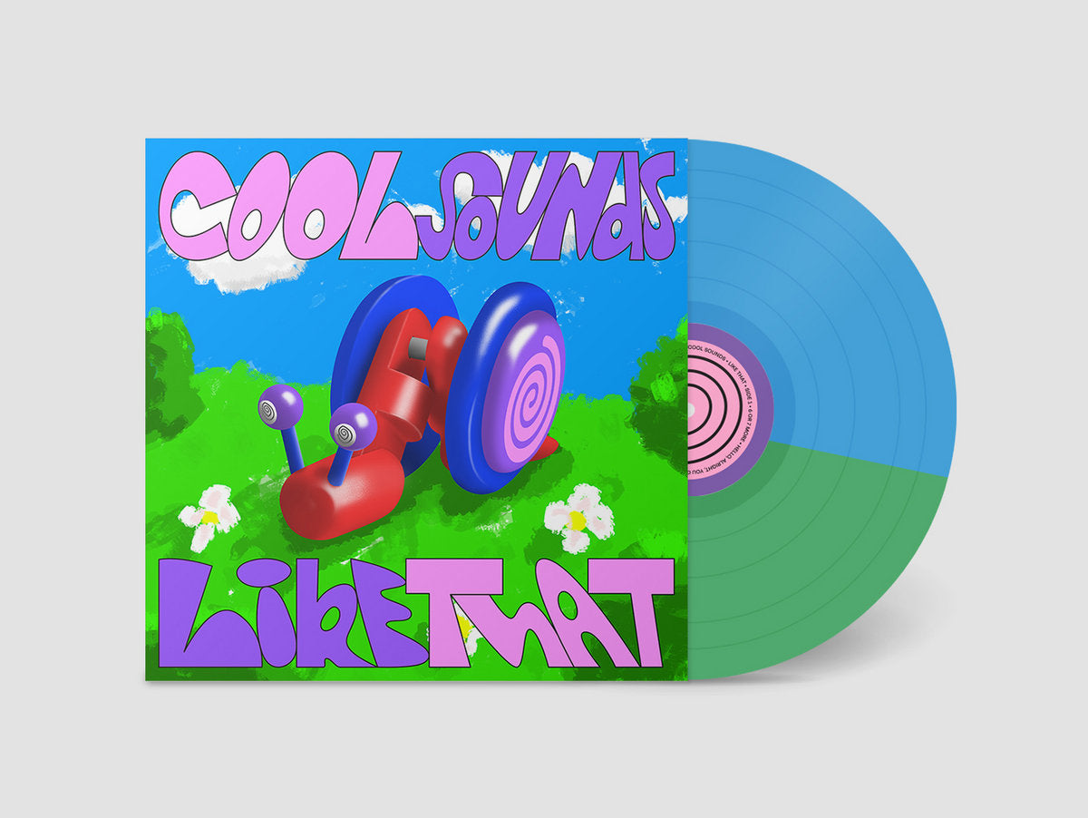 COOL SOUNDS - LIKE THAT - BLUE/GREEN VINYL - Wah Wah Records