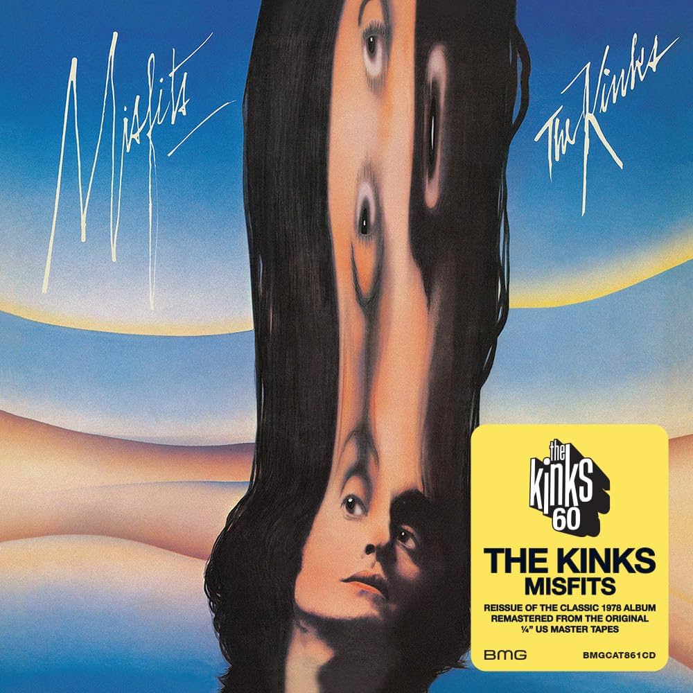 THE KINKS - MISFITS - VINYL LP - Wah Wah Records