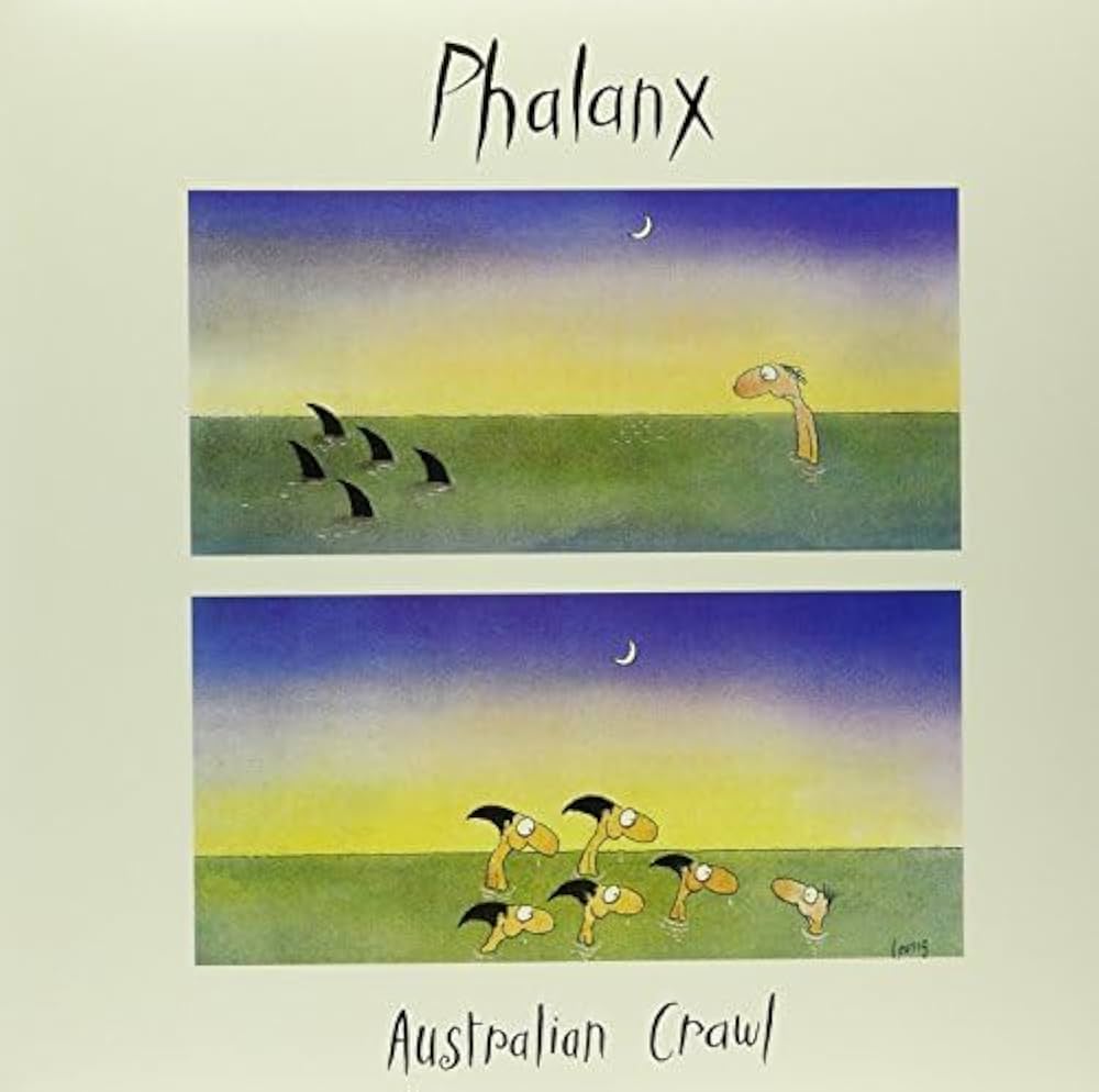 AUSTRALIAN CRAWL - PHALANX - VINYL LP - Wah Wah Records