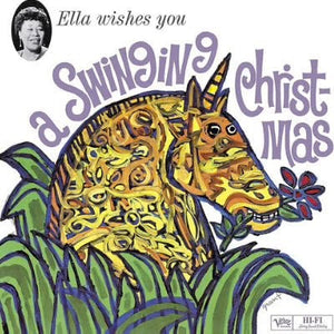 ELLA FITZGERALD - ELLA WISHES YOU A SWINGING CHRISTMAS - VINYL LP - Wah Wah Records