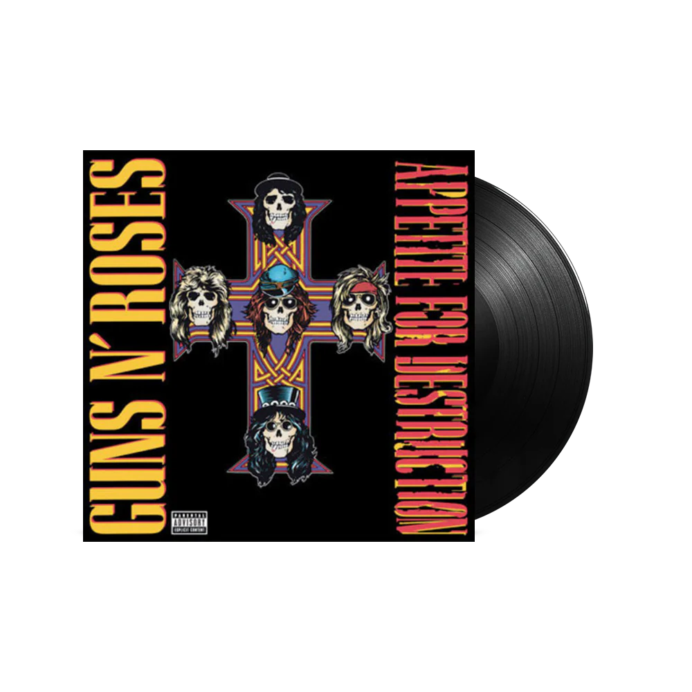 GUNS N’ ROSES - APPETITE FOR DESTRUCTION - VINYL LP - Wah Wah Records