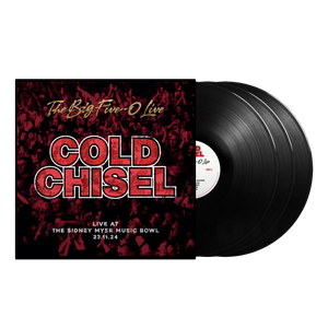 COLD CHISEL - THE BIG FIVE-O LIVE - 3LP VINYL - Wah Wah Records