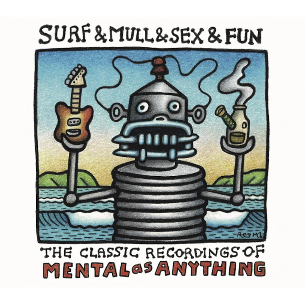 MENTAL AS ANYTHING - SURF AND MULL AND SEX AND FUN - 2LP - VINYL - Wah Wah Records