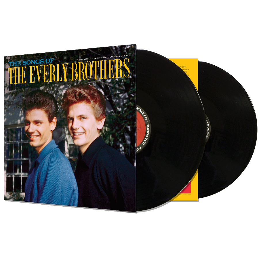 THE SONGS OF THE EVERLY BROTHERS - BEST OF - 2LP VINYL - Wah Wah Records