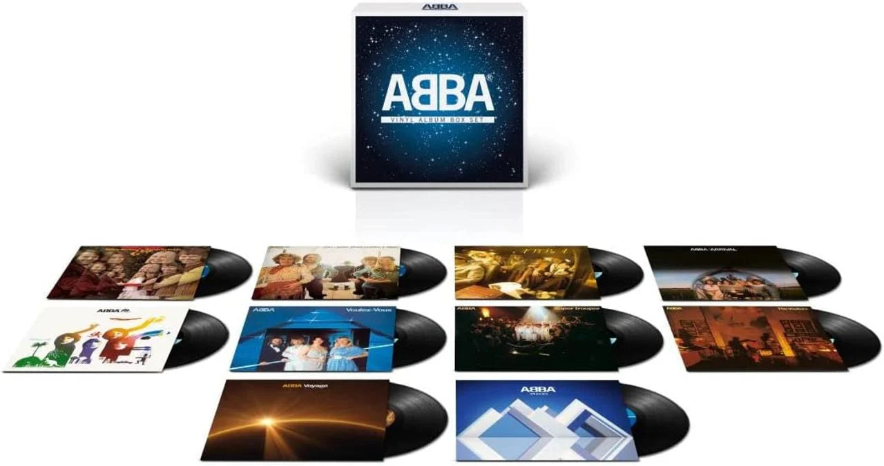 ABBA - VINYL ALBUM BOX SET - 10LP VINYL - Wah Wah Records