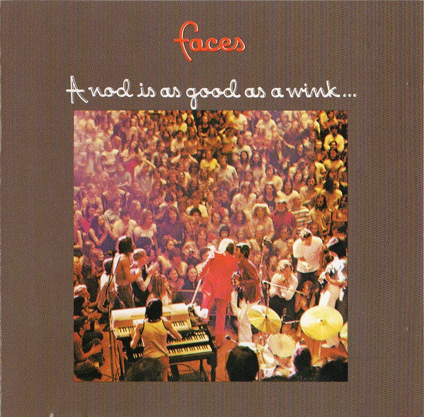 FACES - A NOD IS AS GOOD AS A WINK …TO A BLIND HORSE… - VINYL LP - Wah Wah Records