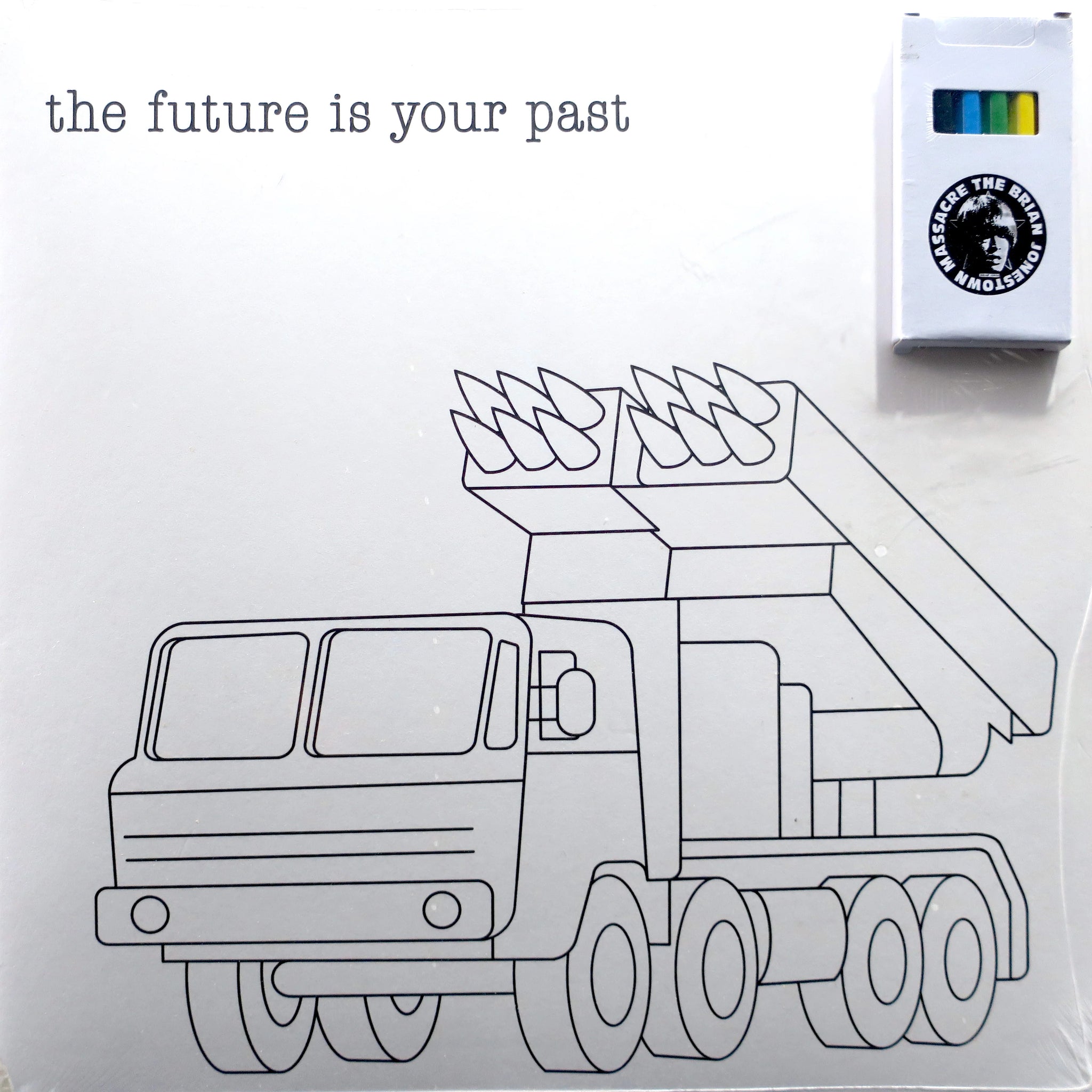 BRIAN JONESTOWN MASSACRE- THE FUTURE IS YOUR PAST - CLEAR VINYL L- Wah Wah Records