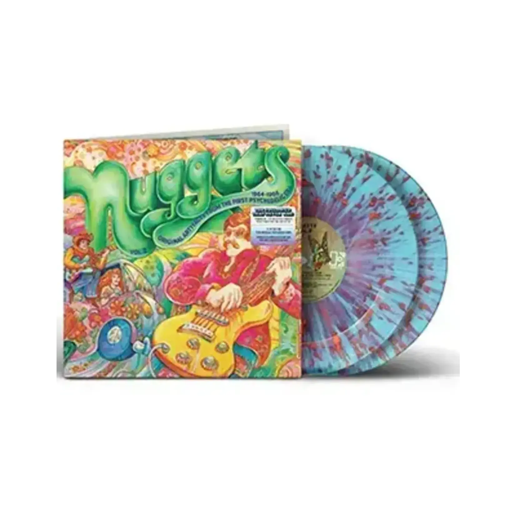 NUGGETS - ORIGINAL ARTYFACTS FROM THE FIRST PSYCHEDELIC ERA 1964-1968 VOL 2 - 2LP COLOURED VINYL - Wah Wah Records